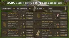 OSRS Construction Calculator: The Complete Guide to Planning, Boosting, and Training