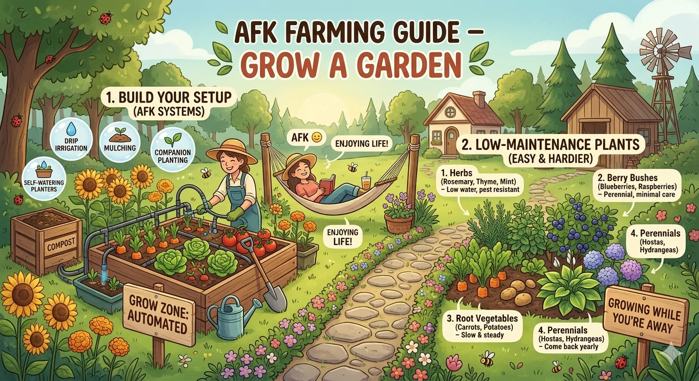 AFK Farming Guide Grow a Garden The Ultimate 2026 Strategy