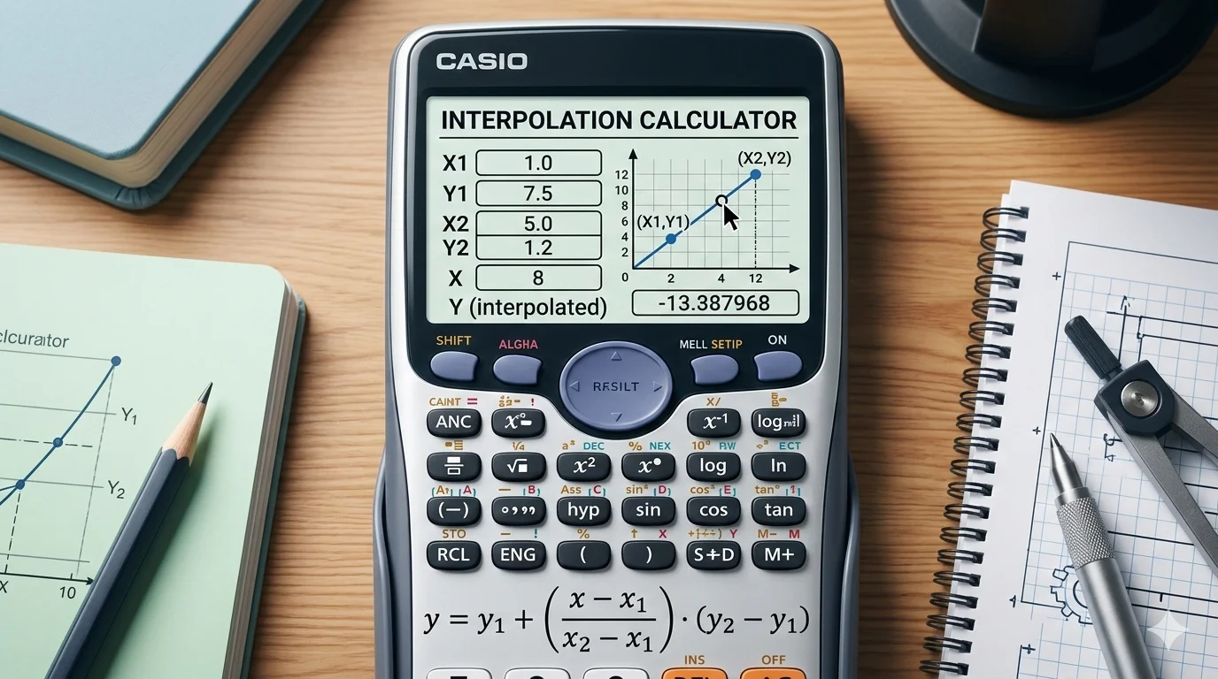 Interpolation Calculator: Methods, Formulas, and Real-World Applications