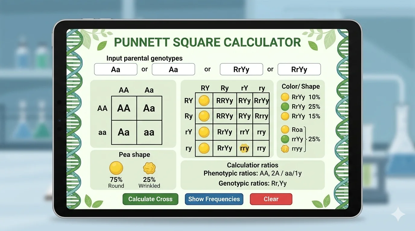 The Ultimate Guide to Punnett Square Calculator: Genetics Made Simple