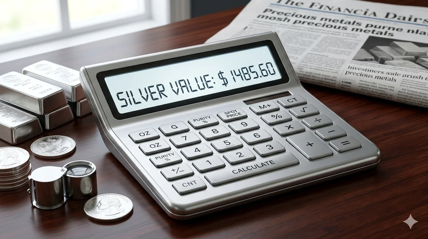 Silver Calculator: Understanding Silver Value, Prices, and Melt Worth