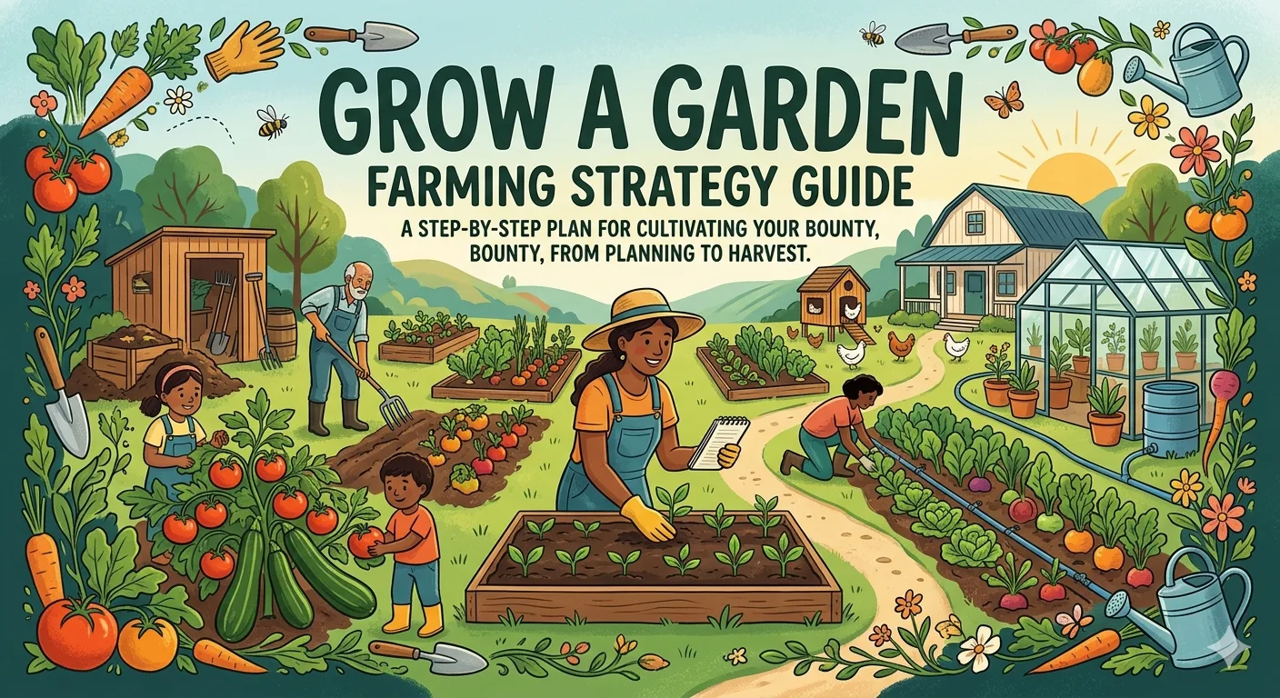Grow a Garden Farming Strategy Guide 2026: The Complete Roblox
